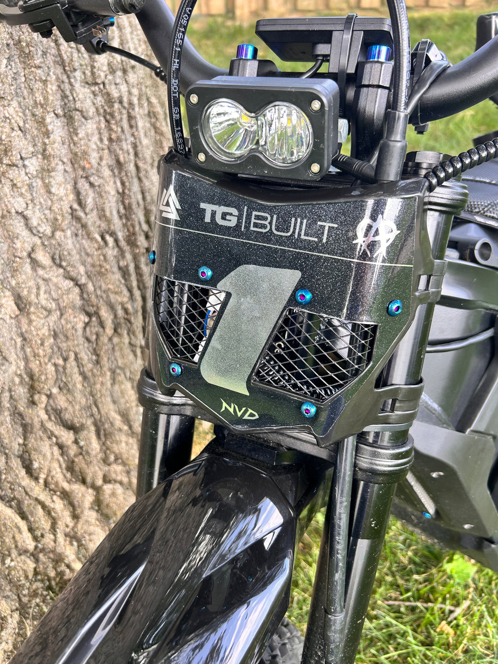 Vented motocutz plates (with titanium)